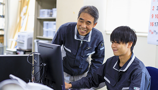困ったことがあれば、優しいお姉さん達が面倒をみてくれます