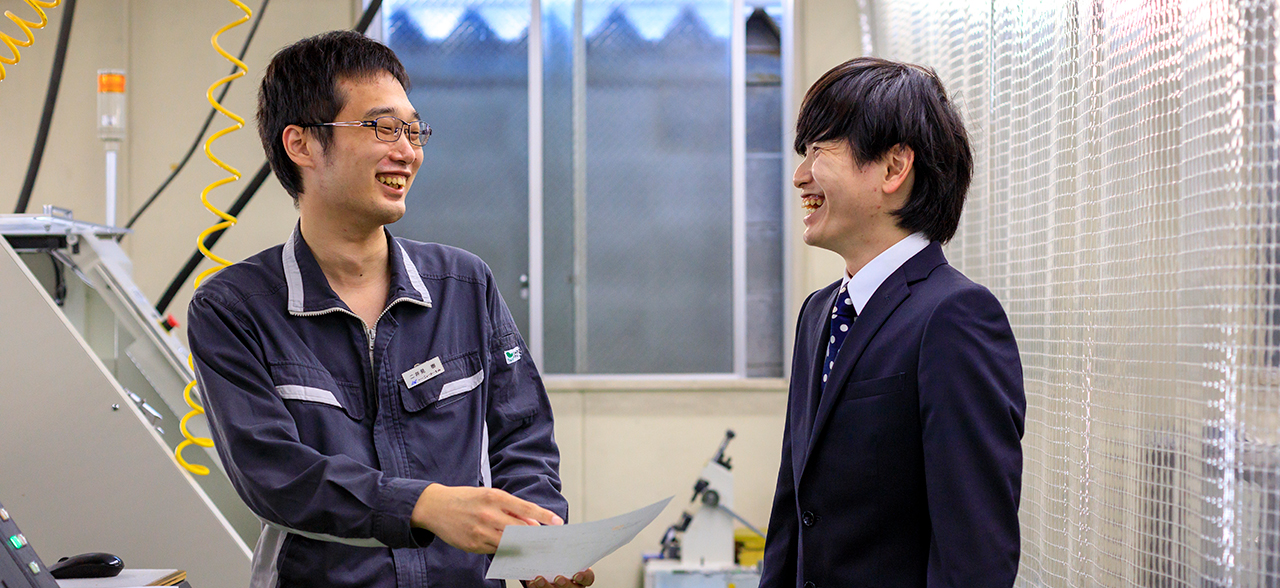 藝を磨く者 Interview 営業技術部 東 献人